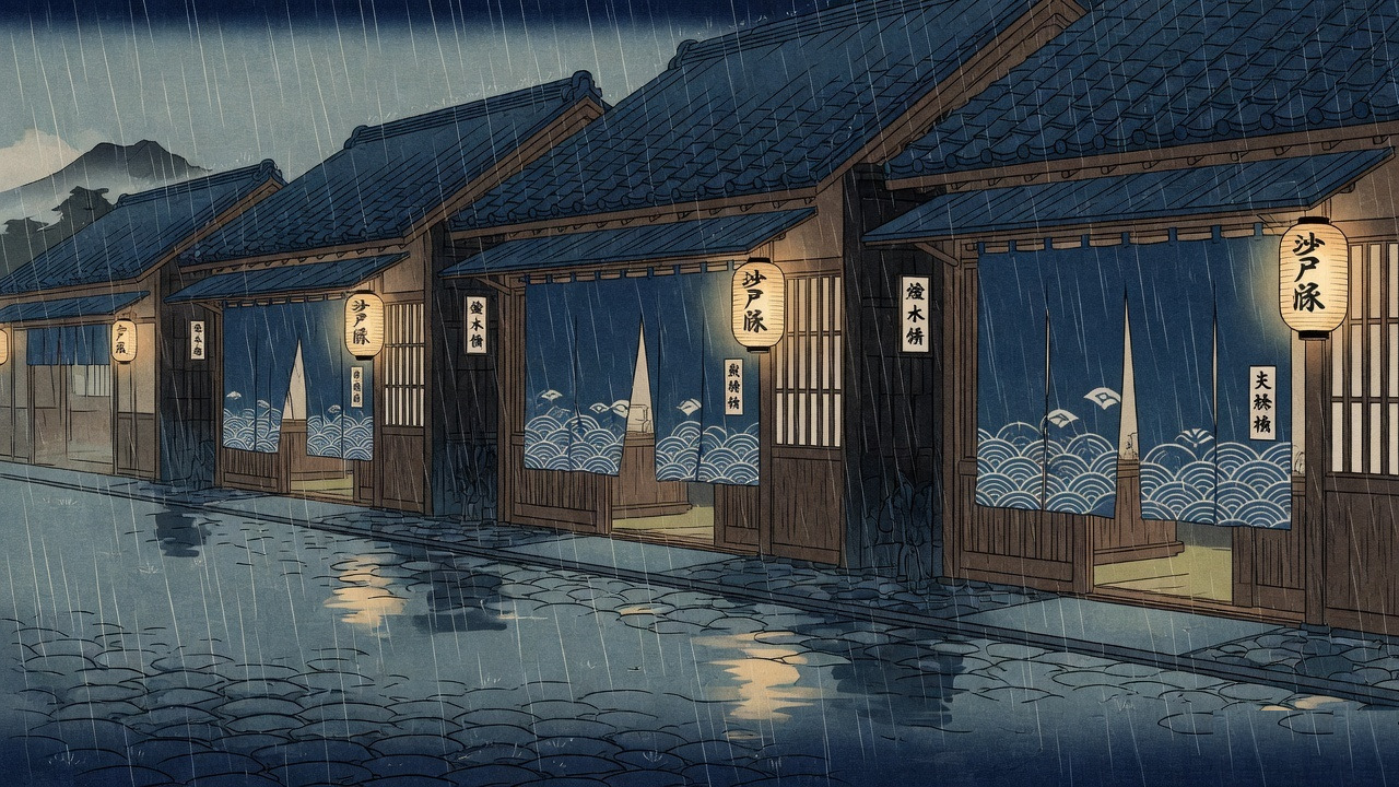Three storefronts retaining separate identities within one operating group